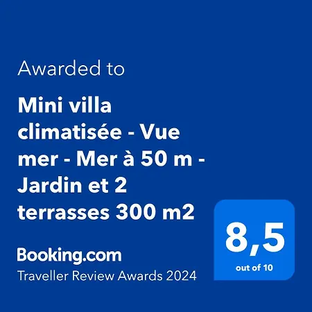 Mini Climatisée - Vue - à 50 M - Jardin Et 2 Terrasses 300 M2 Lumio (Corsica)
