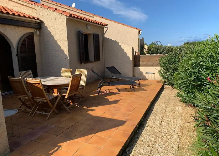 Villa Mini Climatisée - Vue - à 50 M - Jardin Et 2 Terrasses 300 M2 Lumio (Corsica)